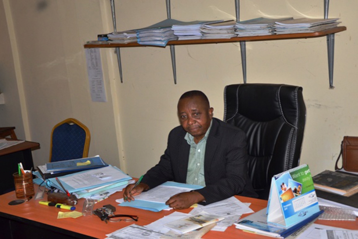 Chef de Département  Malumba Mukaya,  Dr. Sc., Unikin, 2009,  Chimie Analytique